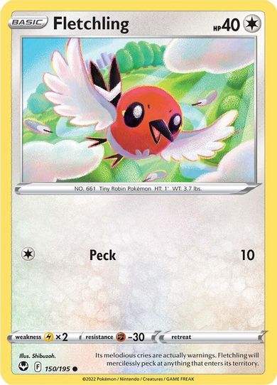 Fletchling (150/195) [Sword & Shield Silver Tempest]