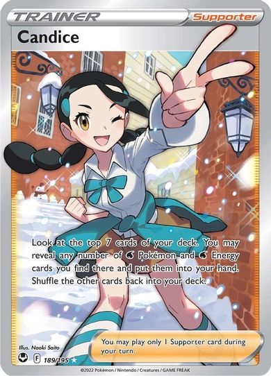 Candice (Full Art) (189/195) [Sword & Shield Silver Tempest]