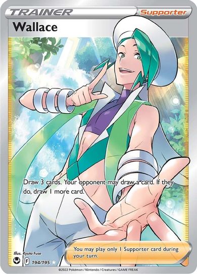 Wallace (Full Art) (194/195) [Sword & Shield Silver Tempest]
