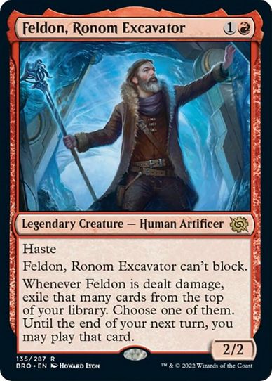 Feldon, Ronom Excavator (135) [The Brothers War]