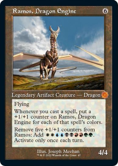 Ramos, Dragon Engine (47) [Brothers War Retro Frame Artifacts]
