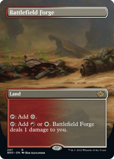 Battlefield Forge (Borderless) (297) [The Brothers War]