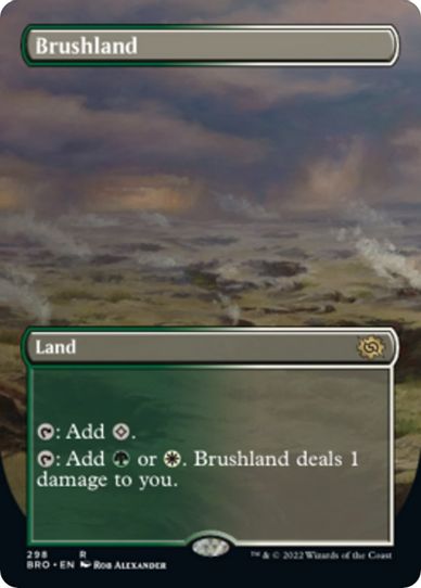 Brushland (Borderless) (298) [The Brothers War]