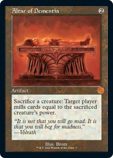 Altar of Dementia (3) [Brothers War Retro Frame Artifacts]