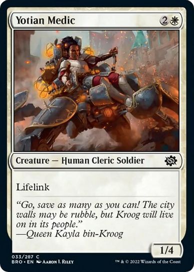 Yotian Medic (33) [The Brothers War]