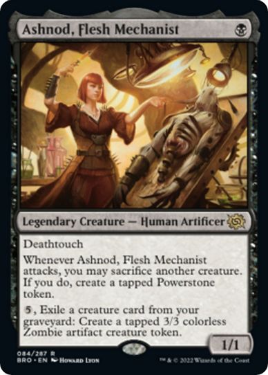 Ashnod, Flesh Mechanist (84) [The Brothers War]