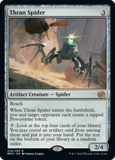 Thran Spider (254) [The Brothers War]