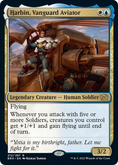 Harbin, Vanguard Aviator (212) [The Brothers War]