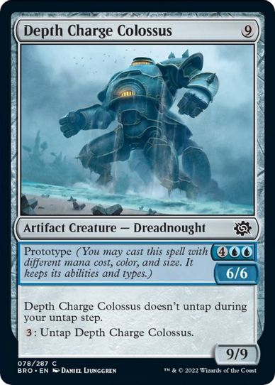 Depth Charge Colossus (78) [The Brothers War]