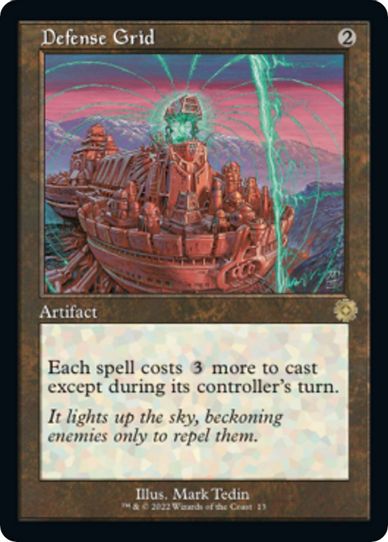 Defense Grid (13) [Brothers War Retro Frame Artifacts]
