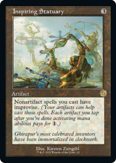 Inspiring Statuary (22) [Brothers War Retro Frame Artifacts]