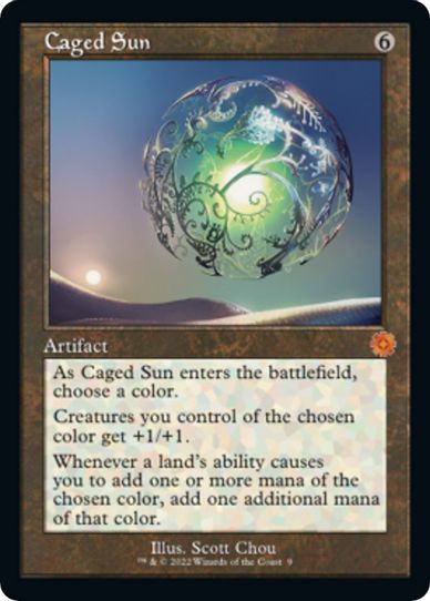 Caged Sun (9) [Brothers War Retro Frame Artifacts]