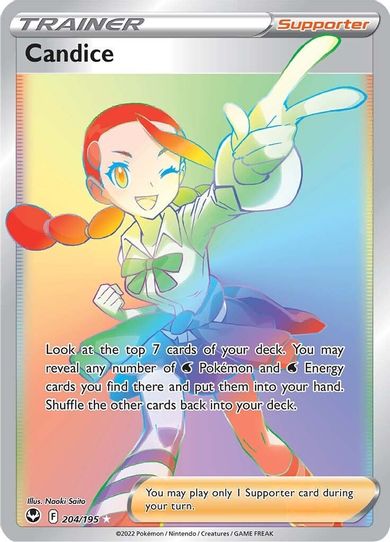 Candice (Secret) (204/195) [Sword & Shield Silver Tempest]