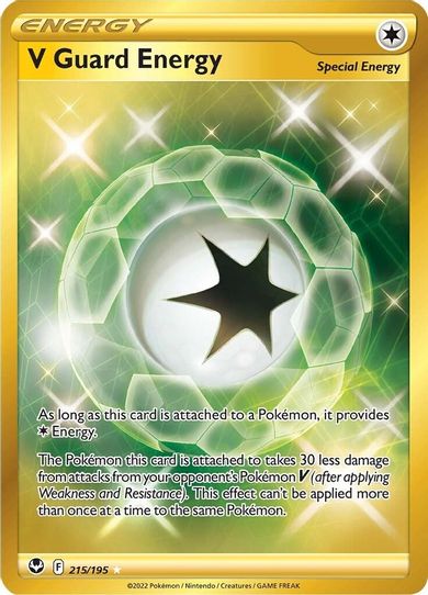 V Guard Energy (Secret) (215/195) [Sword & Shield Silver Tempest]