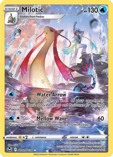 Milotic (TG02/TG30) [SWSH12: Silver Tempest Trainer Gallery]