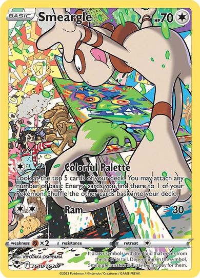 Smeargle (TG10/TG30) [SWSH12: Silver Tempest Trainer Gallery]