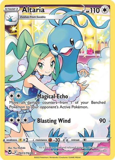 Altaria (TG11/TG30) [SWSH12: Silver Tempest Trainer Gallery]