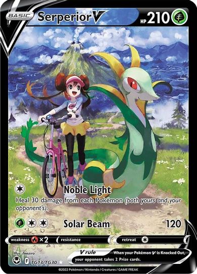 Serperior V (TG13/TG30) [SWSH12: Silver Tempest Trainer Gallery]