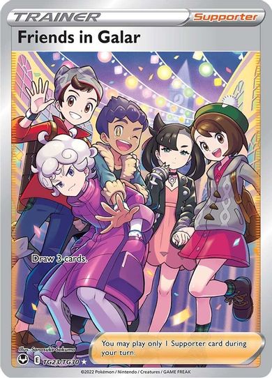 Friends in Galar (TG23/TG30) [SWSH12: Silver Tempest Trainer Gallery]