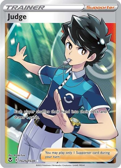 Judge (TG25/TG30) [SWSH12: Silver Tempest Trainer Gallery]