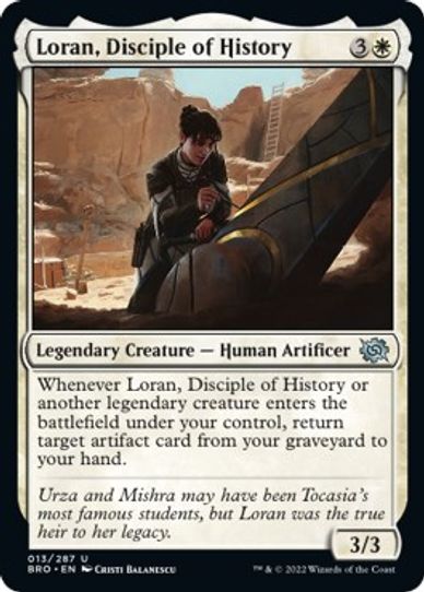 Loran, Disciple of History (13) [The Brothers War]