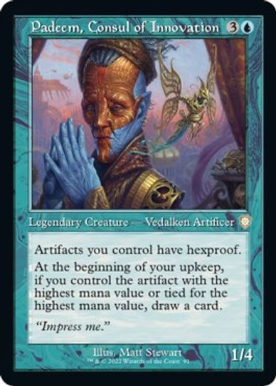 Padeem, Consul of Innovation (91) [Commander The Brothers War]