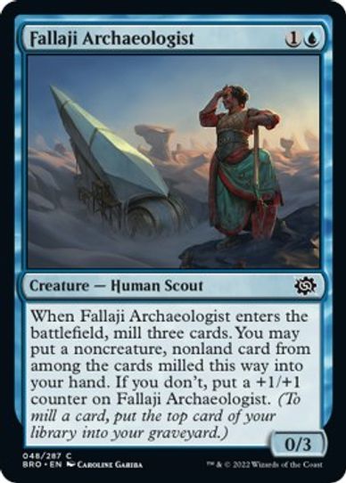 Fallaji Archaeologist (48) [The Brothers War]