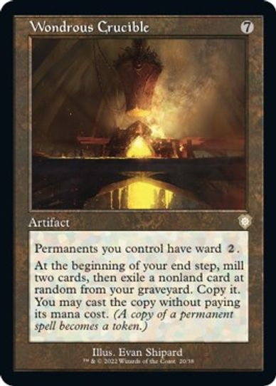 Wondrous Crucible (20) [Commander The Brothers War]