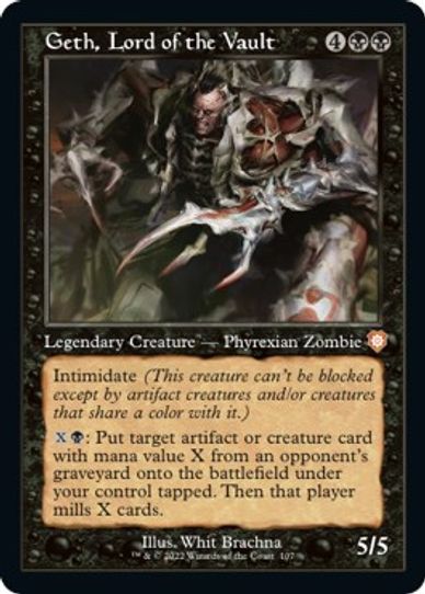 Geth, Lord of the Vault (107) [Commander The Brothers War]