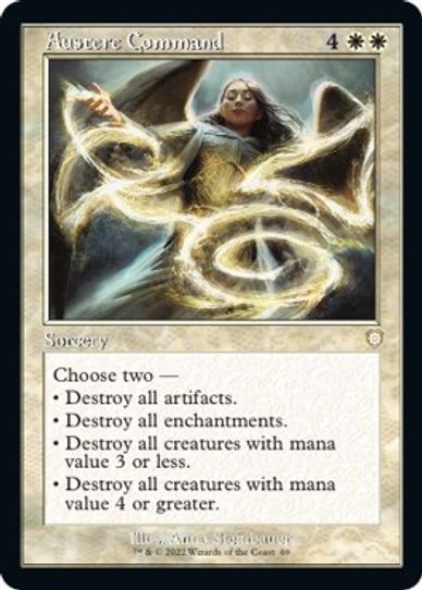 Austere Command (69) [Commander The Brothers War]