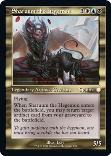 Sharuum the Hegemon (128) [Commander The Brothers War]