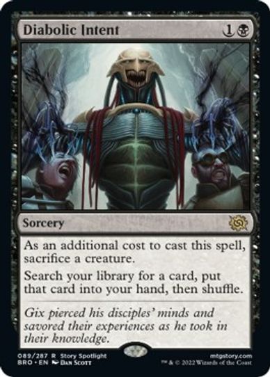 Diabolic Intent (89) [The Brothers War]