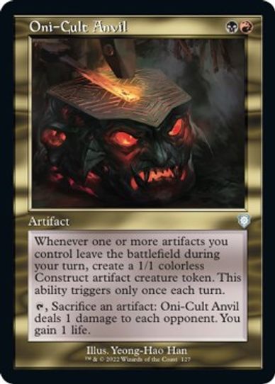 Oni Cult Anvil (127) [Commander The Brothers War]