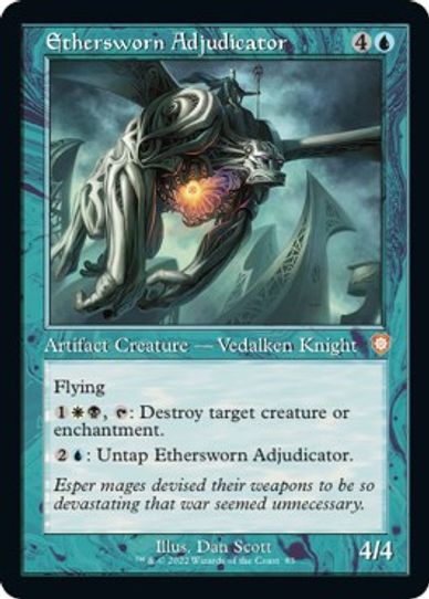 Ethersworn Adjudicator (83) [Commander The Brothers War]