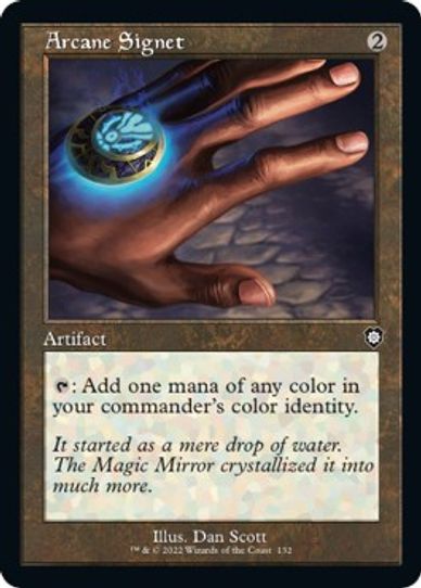 Arcane Signet (132) [Commander The Brothers War]
