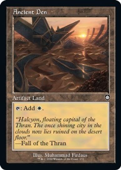 Ancient Den (172) [Commander The Brothers War]