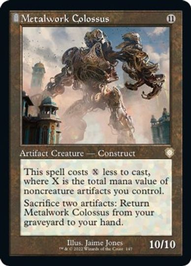 Metalwork Colossus (147) [Commander The Brothers War]