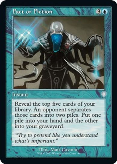 Fact or Fiction (84) [Commander The Brothers War]