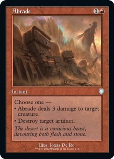 Abrade (111) [Commander The Brothers War]