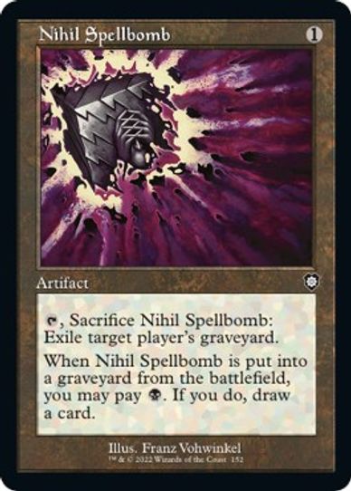 Nihil Spellbomb (152) [Commander The Brothers War]
