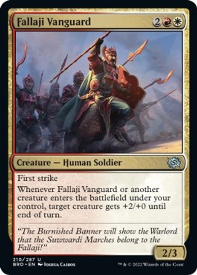 Fallaji Vanguard (210) [The Brothers War]