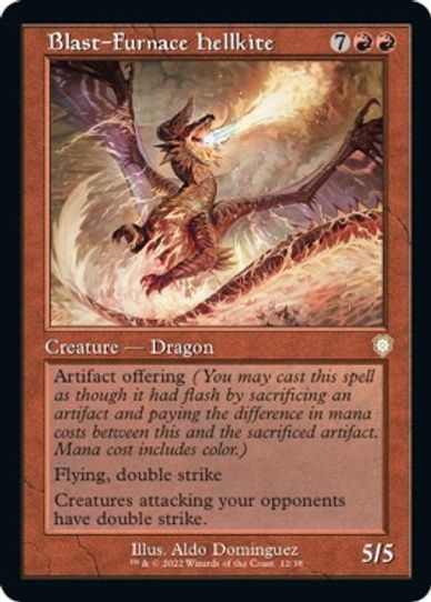 Blast Furnace Hellkite (12) [Commander The Brothers War]