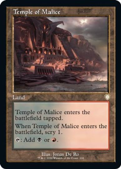 Temple of Malice (208) [Commander The Brothers War]