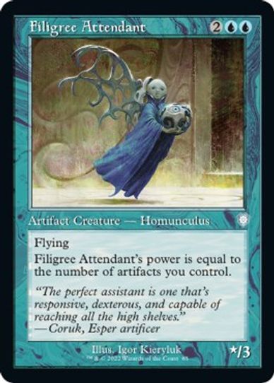Filigree Attendant (85) [Commander The Brothers War]