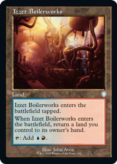 Izzet Boilerworks (188) [Commander The Brothers War]