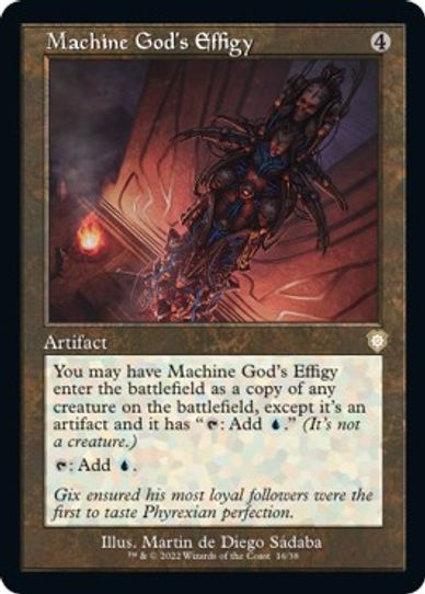 Machine God's Effigy (16) [Commander The Brothers War]