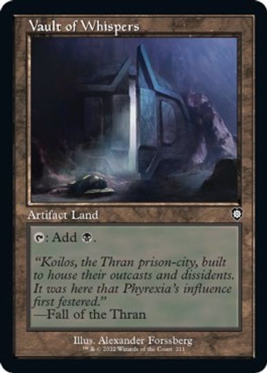 Vault of Whispers (211) [Commander The Brothers War]