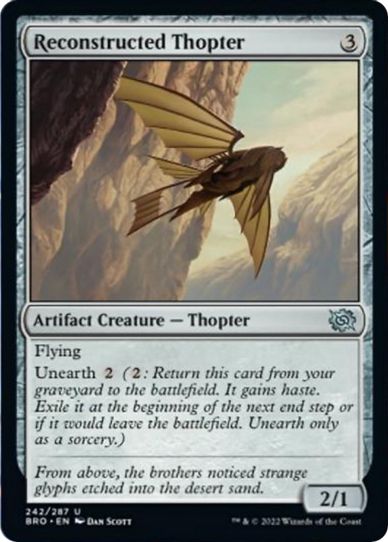 Reconstructed Thopter (242) [The Brothers War]