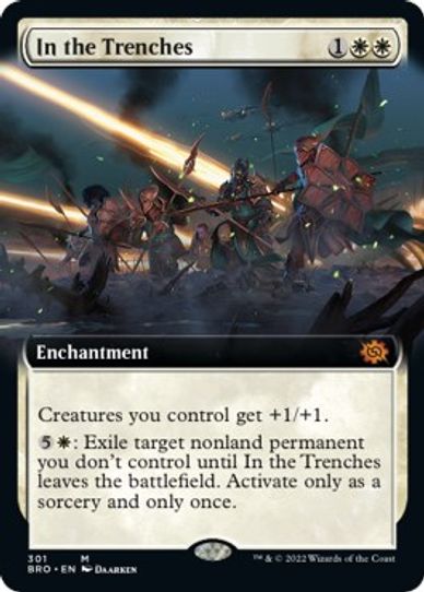 In the Trenches (Extended Art) (301) [The Brothers War]