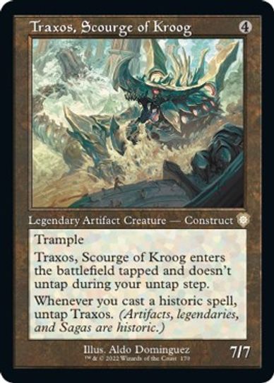 Traxos, Scourge of Kroog (170) [Commander The Brothers War]